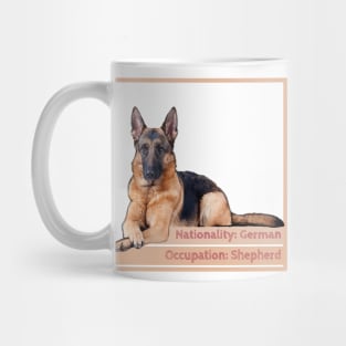 German Shepherd Mug